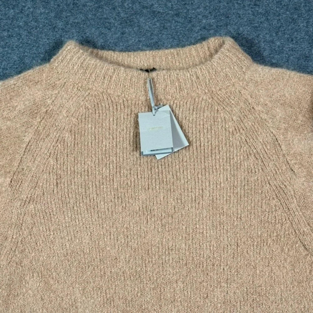 Tom Ford Womens Mohair Boat Neck Sweater Biscuit Beige Sz Medium NWT Lux‎ Italy
